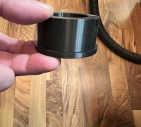 Vacuum Hose Adapter 3D model