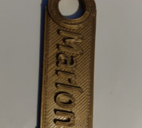 Marlon key ring 3D model