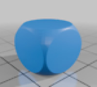 Rigged Dice 3D model