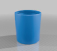 DICE HOLDER With Two Sections 3D model