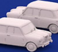 Austin Mini Riley Elf Mk3. 3D model