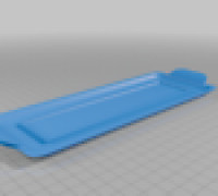 Flower Butter Tray 3D model