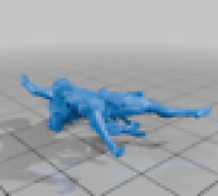 Adrius The Astral self monk 3D model