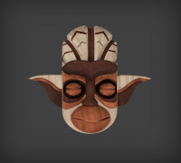 Tiki frog Eater 3D model