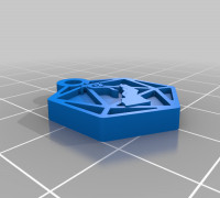 Dungeons and Dragons Class Pendants 3D model