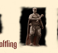 Caleb The Paladin (secure for work) 3D model