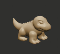 Dino toy 3D model