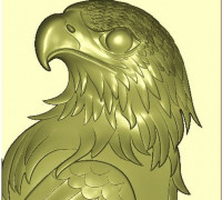 eagle 3d stl relief model 3D model