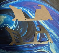 Trex 450S/SE Chassis Frame 3D model