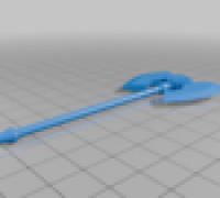 First Order Axe Jake Bartok 3D model