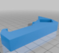 Led and Camera Mount 3D model