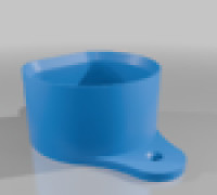 Type 2 connector holder 3D model