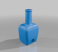 Bottle Dice Tower 3D model