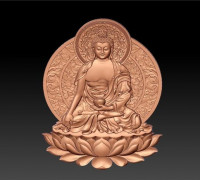 Thailand Buddha 3D model