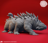 Basilisk - Tabletop Miniature 3D model