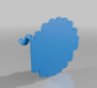 Extrusion Coaster for cups 3D model
