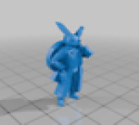 low poly lieutenant new antioch proxy trench crusade 3D model