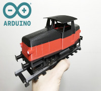 Z70 Locomotive for OS-Railway - fully 3D-printable railway system! Arduino-controlled! 3D model