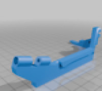 SV06 C270 camera mount (added prong) 3D model
