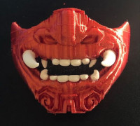 Oni Mask 3D model