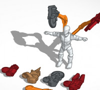 Servo Arms 3D model