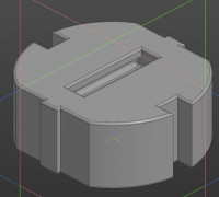 Child-proof socket covers. 3D model