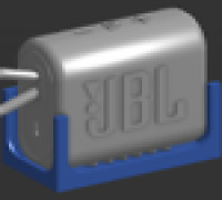 JBL GO 3 Desktop Holder 3D model