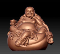 Maitreya buddha 3D model