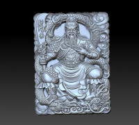 Guangong 3D model