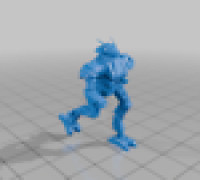 Cricket 3D model