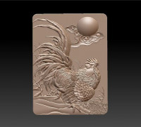 Rooster 3D model