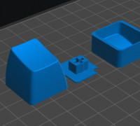 Moldless Custom Keycap Maker 3D model