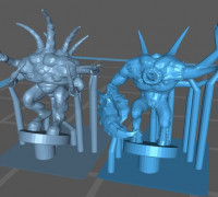 Epic Scale Evil Marines Spawn 3D model