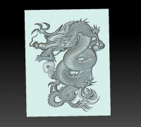 dragon 3D model