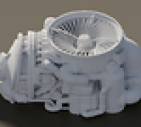 Factorio - Steam Turbine 3D model