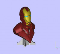 Iron Man Bust 3D model