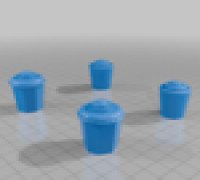 O scale Boulevard Lamp Globes 3D model