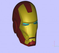 Iron Man Helmet 3D model