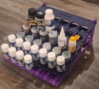 Model Paint Rack 3D model
