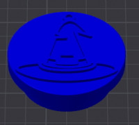 Halloween Witch Hat 3D model