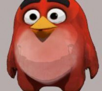 Angry Bird 3D model