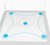 Ender 3 Refined Bed Level Test & Calibration 3D model