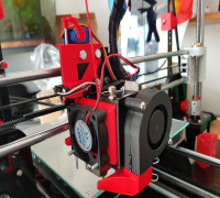 ANET A8 optical z probe (BLtouch like with servo) 3D model