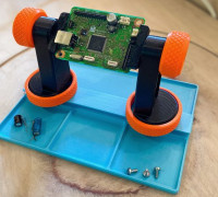 PCB clamp base organiser 3D model