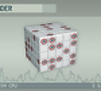 Starfield Rubic Cube toy 3D model