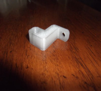 Wanhao Duplicator i3 Filament Guide Tube Adapter 3D model