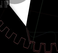 DXF and GCode- generator for involute gears 3D model