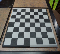 Two-Color-Print Chess Board for Any FDM Printer (No Modifications Needed) 3D model