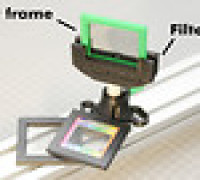 3D-Printed Optical Bench - Filter Mount 3D model