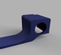 ender 3v2 trust camera mount 3D model